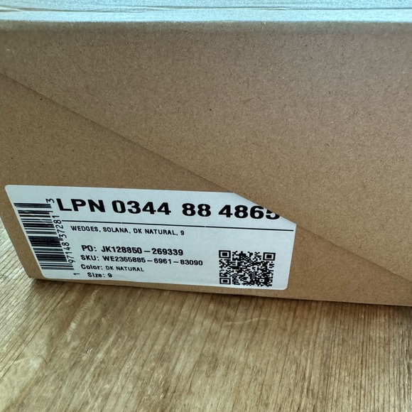 JustFab Solana Wedge Sandal - Picture 12 of 13